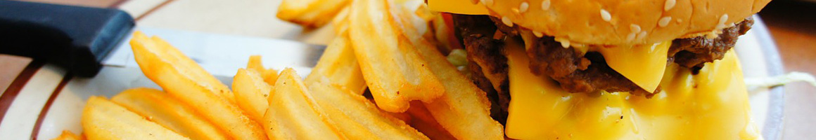 Eating American (Traditional) Burger Sandwich Pub Food at Oak Roads Grill & Bar restaurant in Cedar, MN.